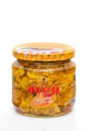 Мед букет с восъчни отпечатки (пчелна дъвка)