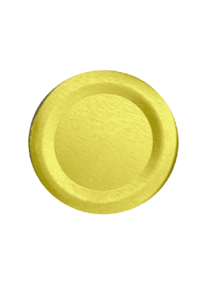 Капачка 43 mm златиста, без бутон