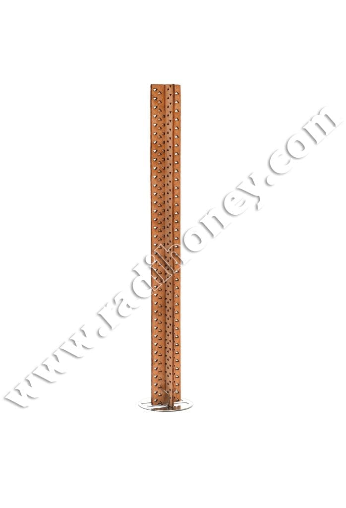 Кръстообразен дървен фитил с отвори 130х13 mm