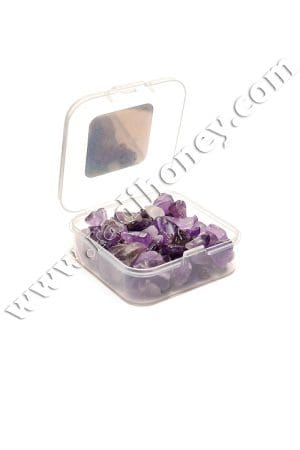 Камъчета аметист за декорация 50g
